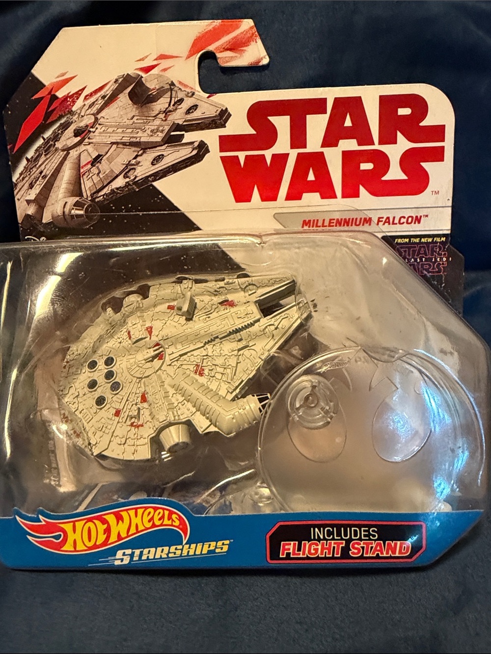 New in Box, Hot Wheels, Star Wars Millennium Falcon Toy - White